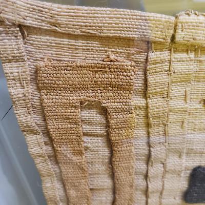 Three Framed African Woven Cloths (1018FL-KD)