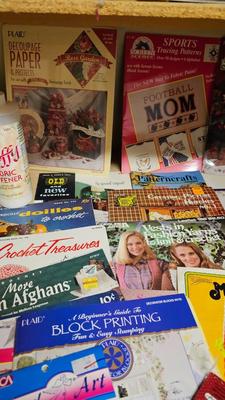 Craft booklets and crafting items - macramé - decoupage - painting techniques and more