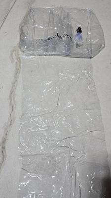 Folding beach rug, water floaties, and water shoes