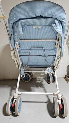 Vintage baby walker and Graco stroller