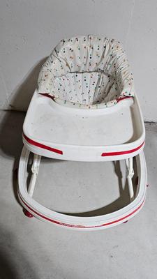 Vintage baby walker and Graco stroller