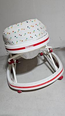 Vintage baby walker and Graco stroller