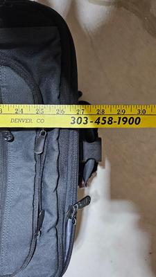 Three different brand & Sized suitcase Luggage with a nice laptop bag and luggage cart