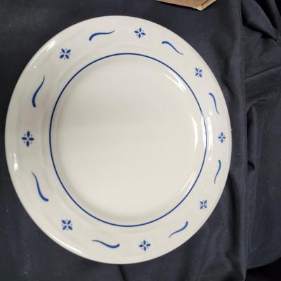 Longaberger Vintage Blue Pattern Dishes - 3 pieces setting #1