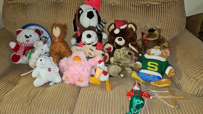 Vintage fun Stuffed animals