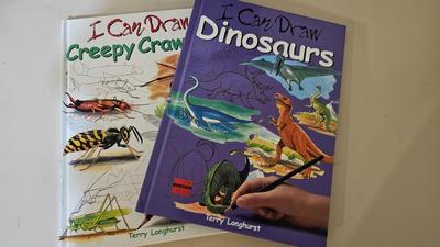 Stacking storage organizers with assortment of kid toys and crayons