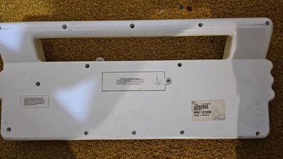 Assortment of kid toys - plastic animals - sack of blocks - Barney piano