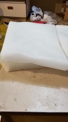 Box of yarn, and fabric for quilting and sewing projects