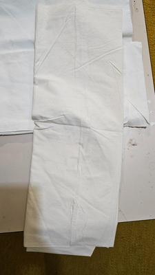 Box of yarn, and fabric for quilting and sewing projects