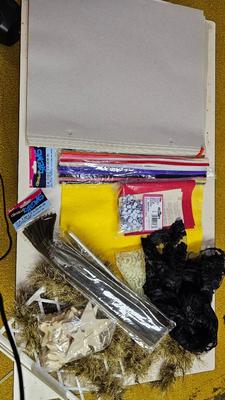 Variety of different Scrapbook and crafting items