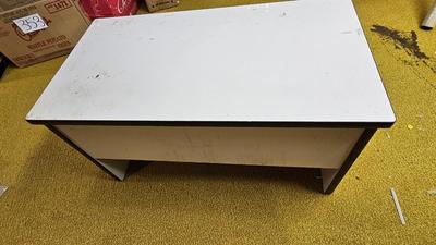 Formica Cupboard with internal storage and drawers with matching shelves