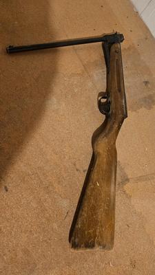 Vintage 1950's Air gun Rifle Falke Model-.50 break barrel