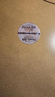 Perma built Industries MCM Oval mirror with gold frame