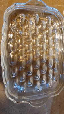 Vitage snack set with trays and cups