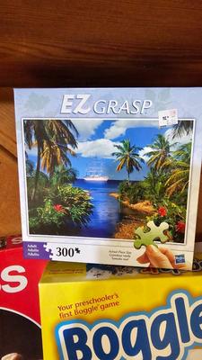 Board games and a puzzle