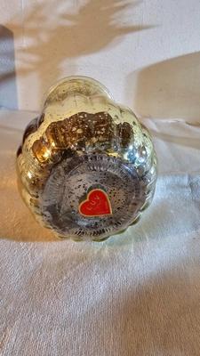 Vintage glassware - green Eiffel tower vase - and more