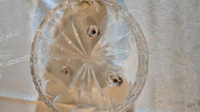 Vintage glassware - green Eiffel tower vase - and more