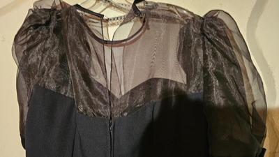 Vintage dresses and a silk skirt