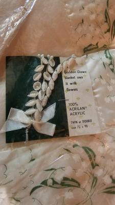 Three throw blankets - one brand new!