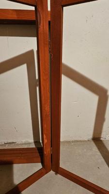 Two four panel folding display racks - great for flea market booths and stores