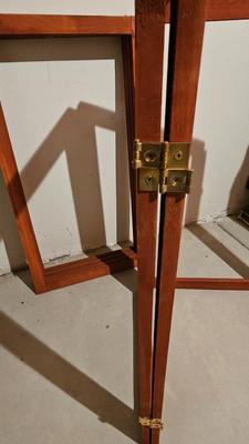 Two four panel folding display racks - great for flea market booths and stores