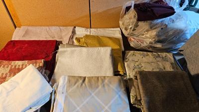 Large fabric scraps for sewing projects