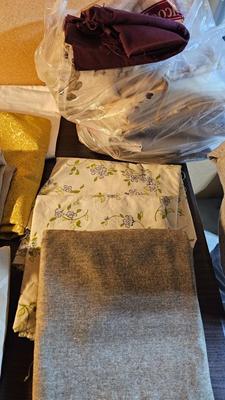 Large fabric scraps for sewing projects