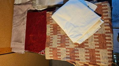 Large fabric scraps for sewing projects
