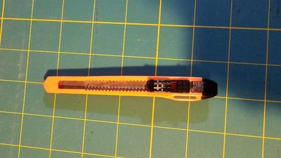 Olfa rotary mat, yard sticks, drafting compass