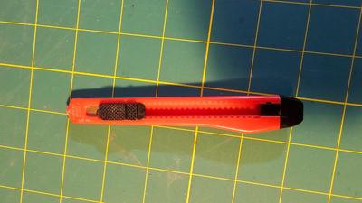 Olfa rotary mat, yard sticks, drafting compass