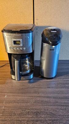 Cuisinart coffee pot and hot beverage dispenser