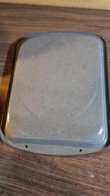 Knife set, pans and treys, large roaster