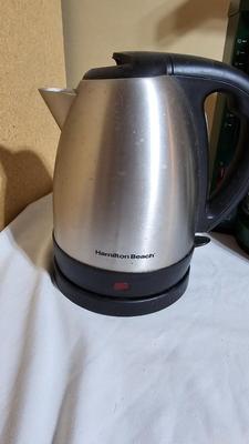coffee pot, electric kettle and tea dispenser