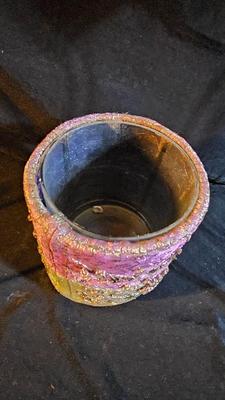 Mom & Dad floral cemetery grave memorial - Angel figures and a nice decorative cross