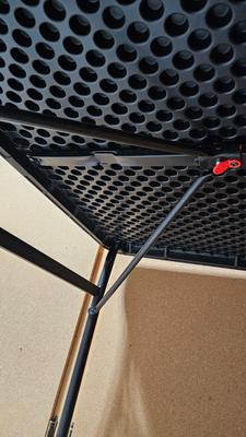 Wider than normal Folding table and two chairs