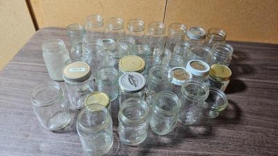 Small- medium canning jars