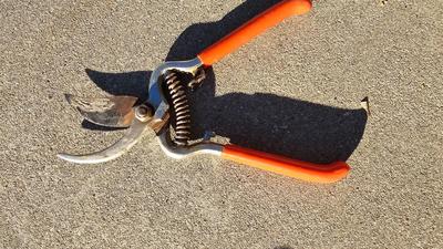 Small gardening tools - hand rakes - hedge scissors, and more