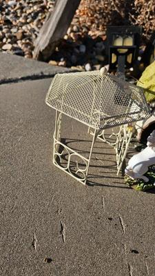 Garden fairy decorations and solar lights