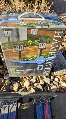 Garden fairy decorations and solar lights