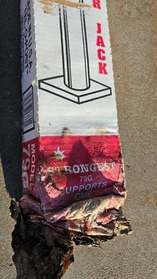 "The Jack" Standard Adjustable floor Jack 4.6' to 7.9'