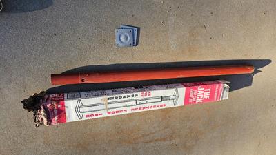 "The Jack" Standard Adjustable floor Jack 4.6' to 7.9'