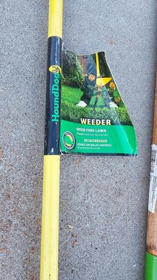 Gardening tools - bulb planter - weed tool - snow shovel and more