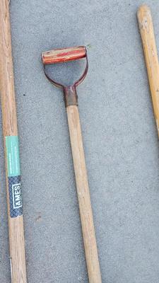 Gardening tools - bulb planter - weed tool - snow shovel and more