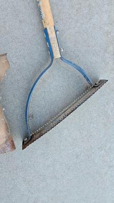 Gardening tools - bulb planter - weed tool - snow shovel and more