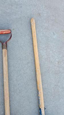 Gardening tools - bulb planter - weed tool - snow shovel and more
