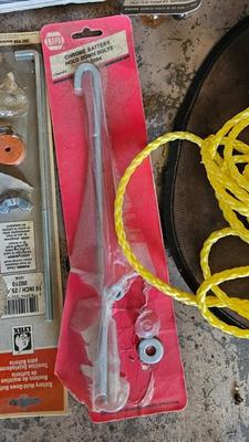 Variety of Auto needs - small tools - 16 foot 6 guage angle clamp booster cables and more