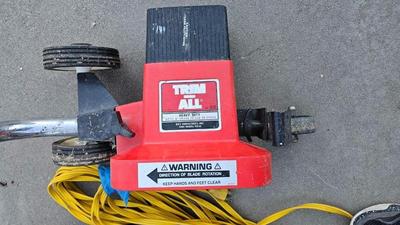 Trim All edger trimmer and Craftsman leaf blower with extension cord