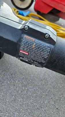 Trim All edger trimmer and Craftsman leaf blower with extension cord