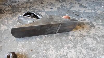 Vintage hand / bench plane with small crowbar and metal pliers / snippers