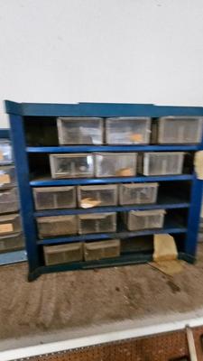 Hardware organizers complete with hardware